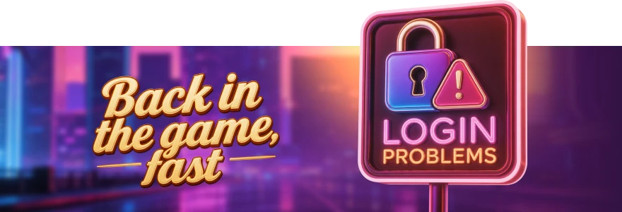 Lucky Hills Casino login not working